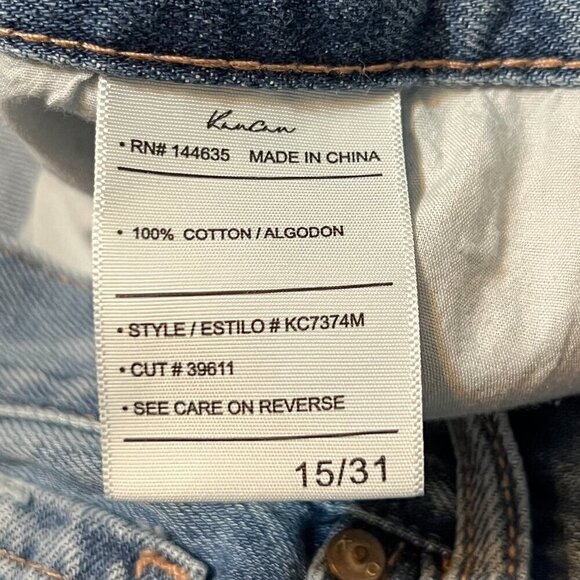 KanCan Women's Dixon Ultra High Rise 90's Boyfriend Jeans Medium Wash Size 15/31 - Picture 4 of 11